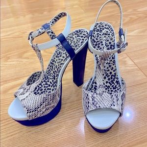 Jessica Simpson platform shoes 6 inches heels
